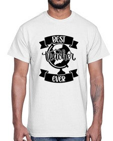 Best Teacher Ever Style 619#- teacher- Cotton Tee