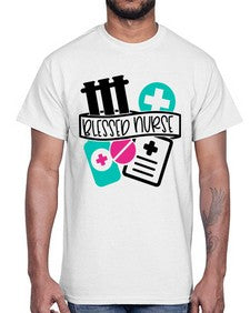 Blessed Nurse Style Style 627#- nurse- Cotton Tee