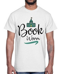 Book Worm 26#- librarian- Cotton Tee
