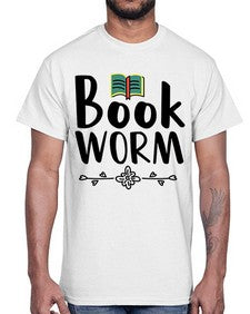 Book Worm 27#- librarian- Cotton Tee