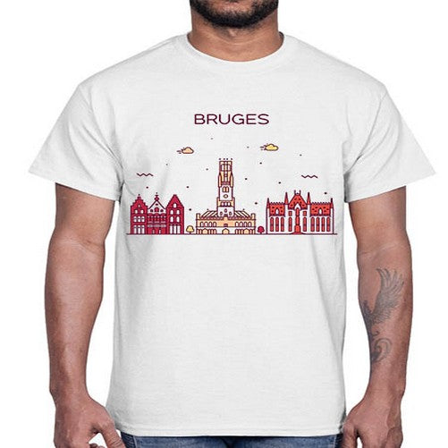 Bruges 502#- cities- Cotton Tee