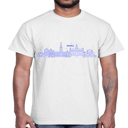 Brussels 509#- cities- Cotton Tee