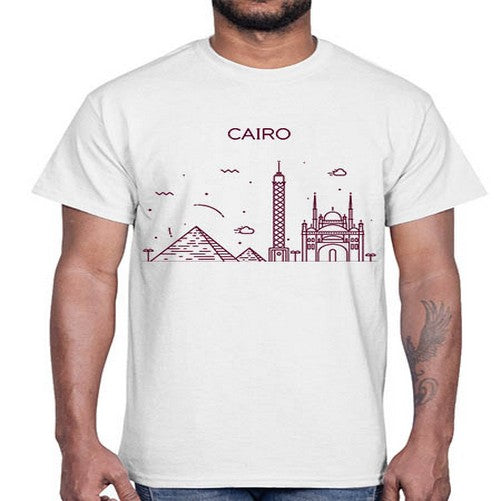 Cairo 526#- cities- Cotton Tee