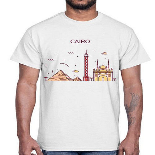 Cairo 529#- cities- Cotton Tee