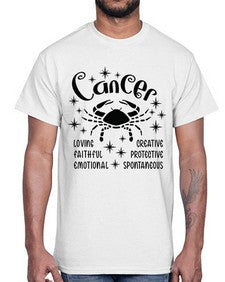 Cancer 144#- cancer- Cotton Tee