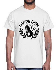 Capricorn 192#- capricorn- Cotton Tee