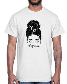 Capricorn Woman- capricorn- Cotton Tee