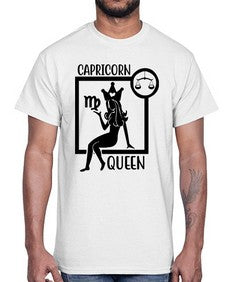 Capricorn queen 194#- capricorn- Cotton Tee