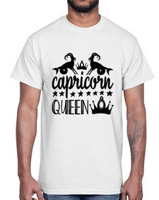 Capricorn queen 195#- capricorn- Cotton Tee