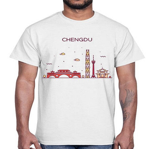 Chengdu 563#- cities- Cotton Tee