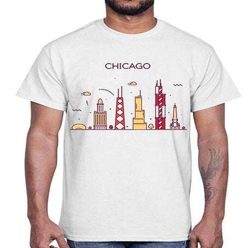 Chicago 572#- cities- Cotton Tee