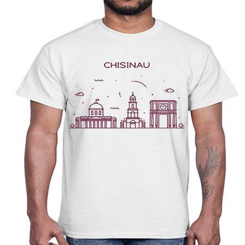 Chisinau 577#- cities- Cotton Tee