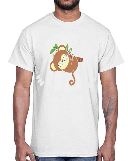 Collest Monkey in the Jungle 3#- monkey- Cotton Tee