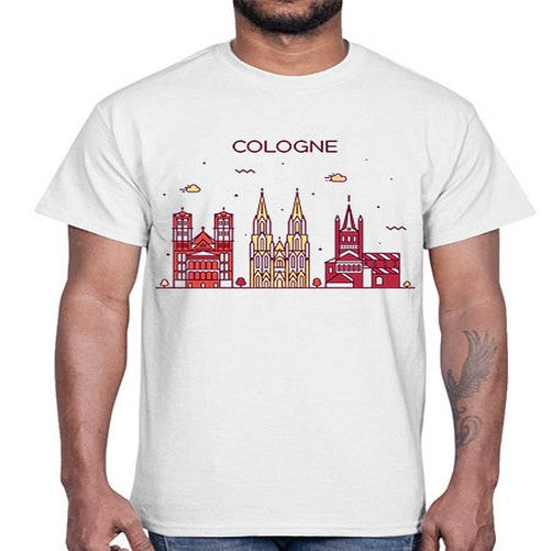 Cologne 595#- cities- Cotton Tee