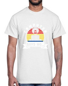 Computer says no 7#- computer- Cotton Tee
