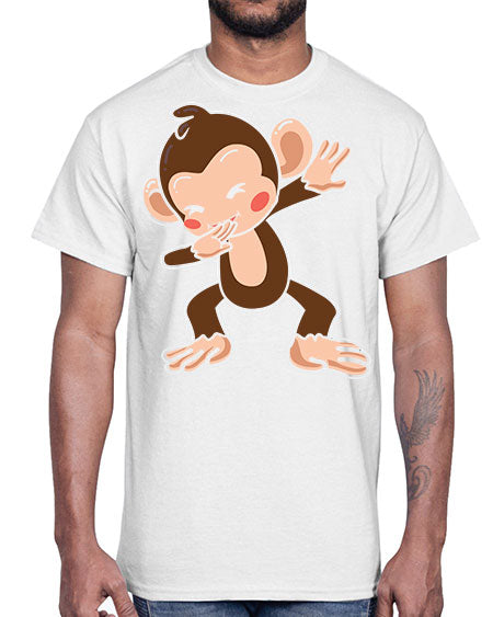 Dabbing Money 5#- monkey- Cotton Tee