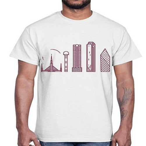 Dallas 644#- cities- Cotton Tee