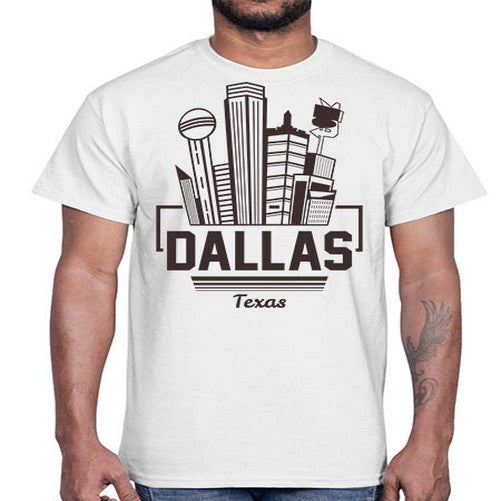Dallas 645#- cities- Cotton Tee