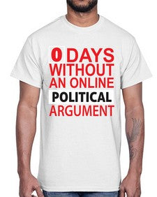 Days Without an online 80#- internet- Cotton Tee