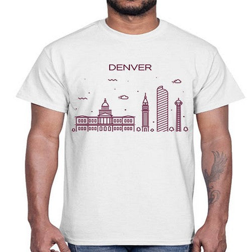 Denver 659#- cities- Cotton Tee