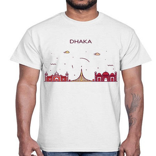 Dhaka 669#- cities- Cotton Tee