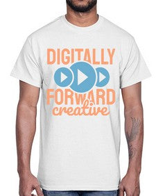 Digitally Forward Creative 17#- internet- Cotton Tee