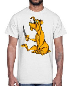 dog 107#- dogs- Cotton Tee