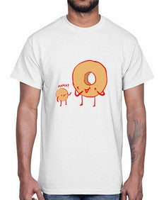 Donuts 5#- cartoon food- Cotton Tee
