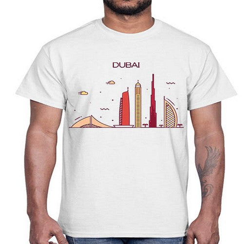 Dubai 688#- cities- Cotton Tee