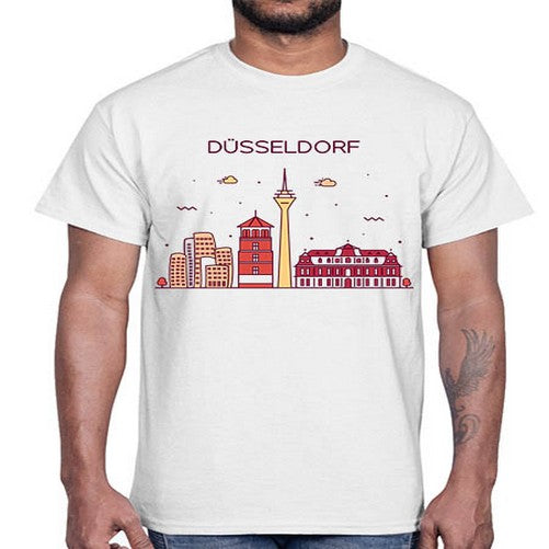 Dusseldorf 698#- cities- Cotton Tee