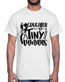 Educator Of Tiny Humans Style 744#- teacher- Cotton Tee