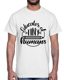 Educator Of Tiny Humans Style 745#- teacher- Cotton Tee