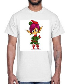 Elf 118#- cartoon general- Cotton Tee