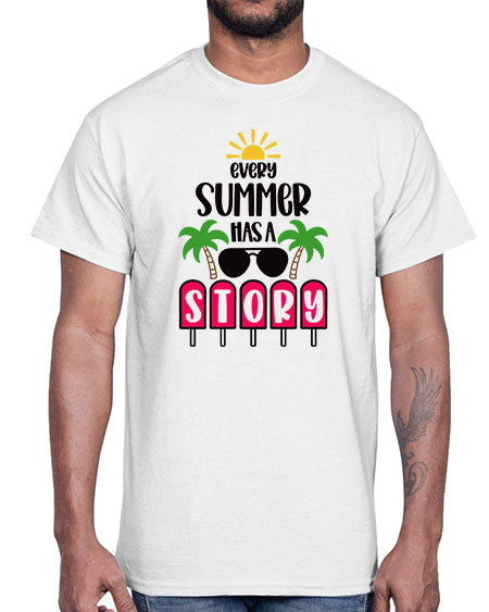 Every Summer Has A Story Style 46#- summer- Cotton Tee