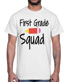 First Grade Squad 154#- first grade- Cotton Tee