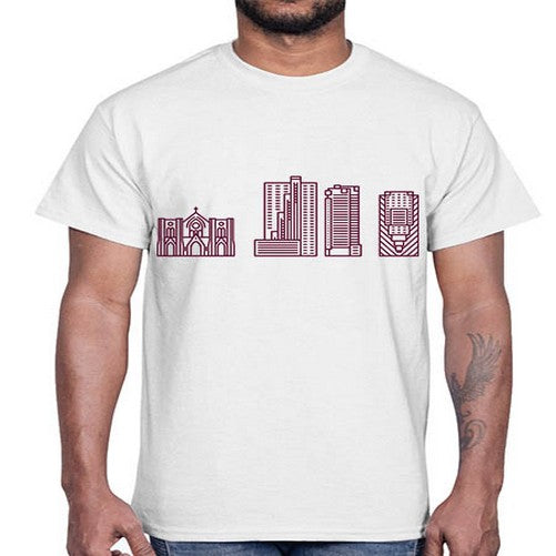 FortWorth 739#- cities- Cotton Tee