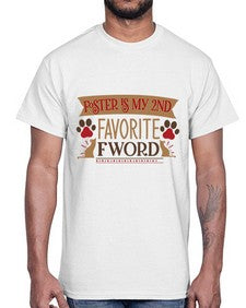 Foster is My nd Favorite FWord Style 11#- cats- Cotton Tee
