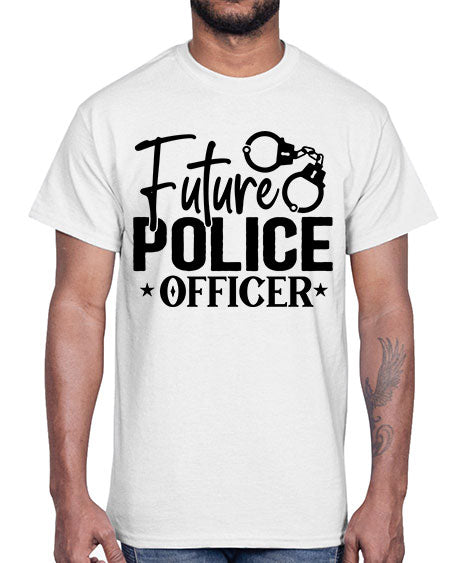 Future Police Officer 315#- kids- Cotton Tee