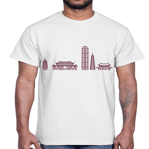 Fuzhou 752#- cities- Cotton Tee