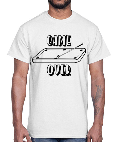 Game over 1218#- billards- Cotton Tee