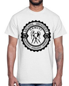 Gemini 11#- gemini- Cotton Tee