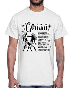 Gemini 217#- gemini- Cotton Tee