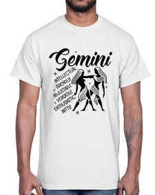 Gemini 223#- gemini- Cotton Tee