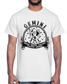 Gemini 9#- gemini- Cotton Tee