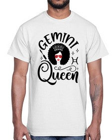 Gemini queen 233#- gemini- Cotton Tee