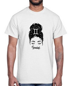 Gemini woman- gemini- Cotton Tee