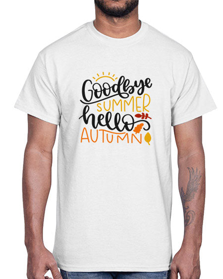 Goodbye summer hello autumn 99#- summer- Cotton Tee