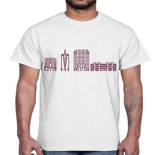 Gurgaon 798#- cities- Cotton Tee
