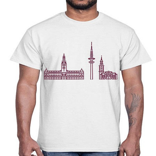 Hamburg 806#- cities- Cotton Tee