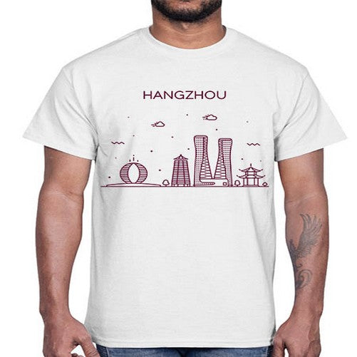 Hangzhou 809#- cities- Cotton Tee